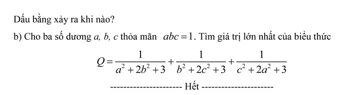 Đề thi thử vào lớp 10 môn Toán