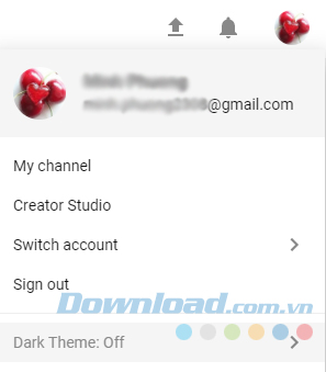 Kích hoạt Dark Mode