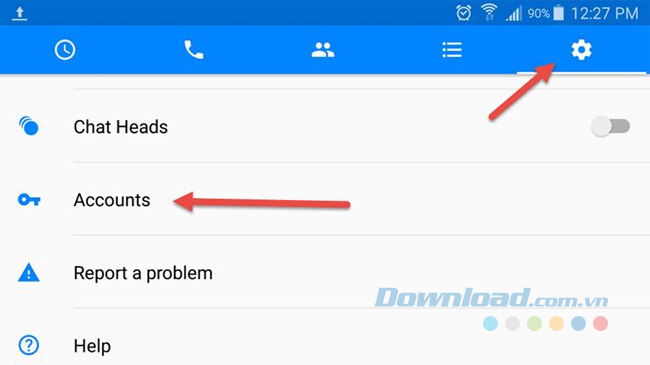 Thêm tài khoản Facebook Thêm tài khoản Facebook