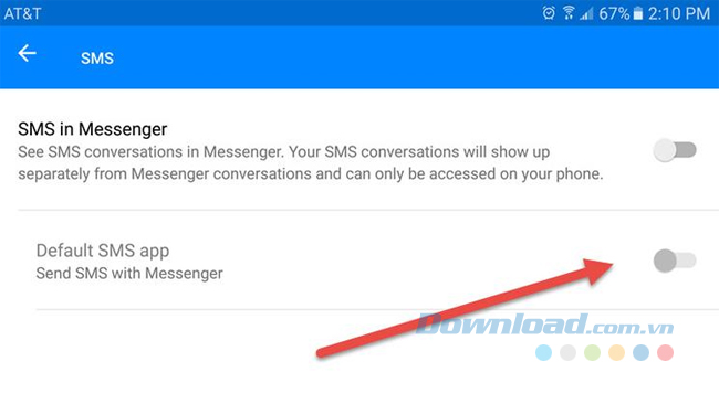 Biến Messenger thành giao diện SMS Biến Messenger thành giao diện SMS
