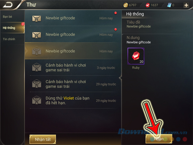 Nhận