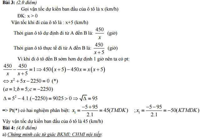 Đề thi vào lớp 10 môn Toán trường THPT chuyên Lê Quý Đôn, Bình Định Đề thi vào lớp 10 môn Toán trường THPT chuyên Lê Quý Đôn, Bình Định