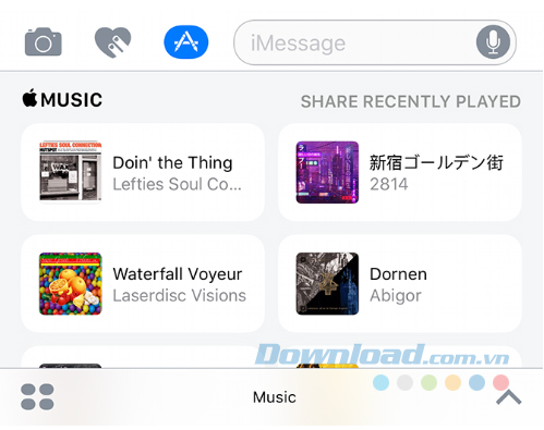 Chia sẻ âm nhạc