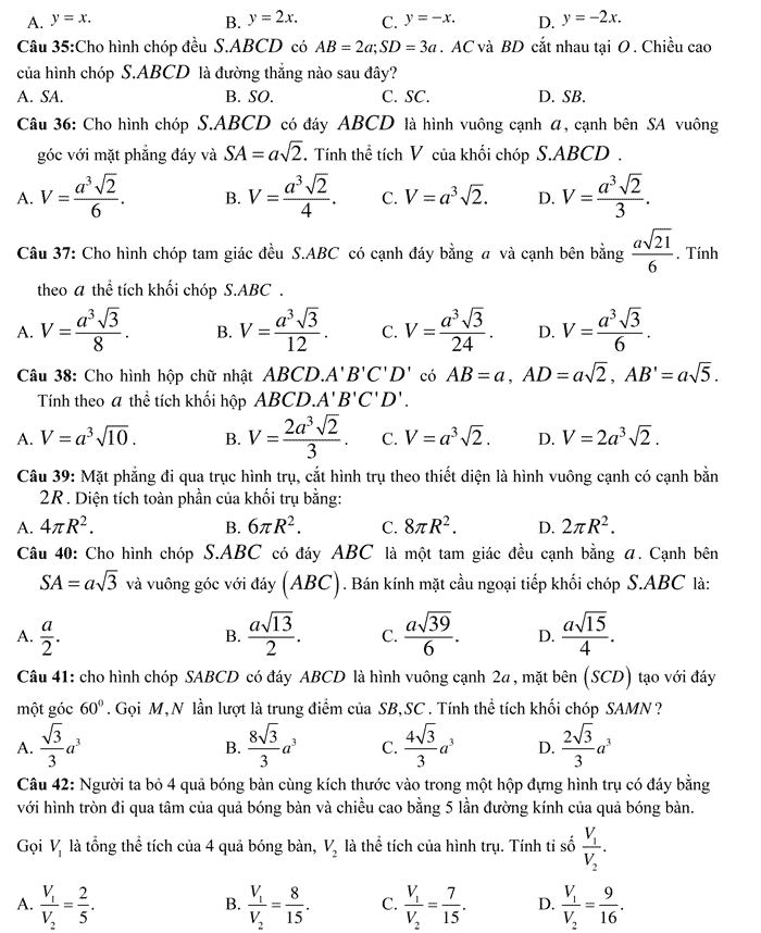 Đề thi thử THPT Quốc gia 2017 môn Toán Đề thi thử THPT Quốc gia 2017 môn Toán