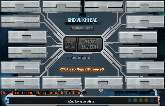 Chọn ô mở Chọn ô mở