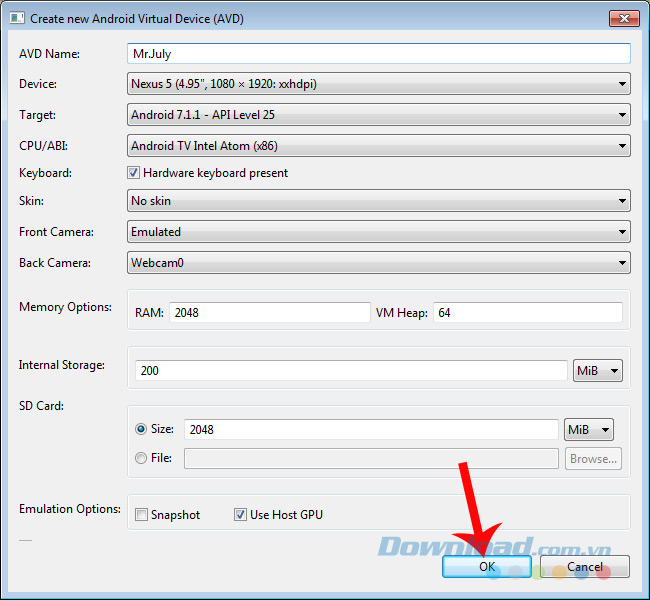 Thiết lập Thiết lập