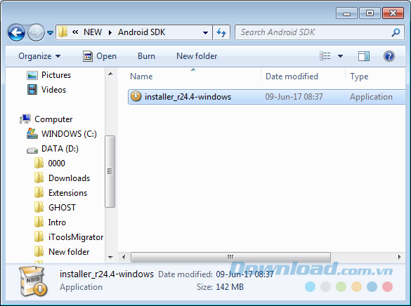 File cài đặt File cài đặt