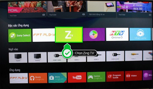 Chọn ZingTV