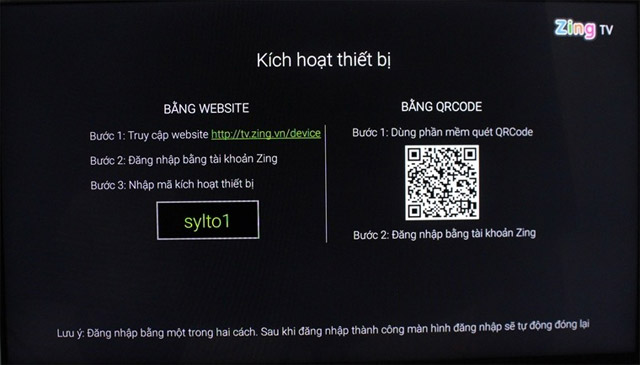 Hướng dẫn đăng nhập tài khoản