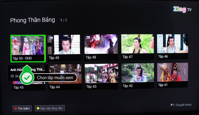Chọn tập phim