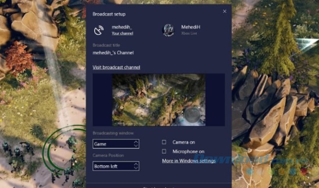 Streaming game với Beam