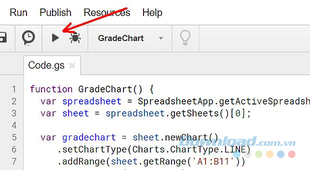 Biểu tượng chạy trong trình đơn Biểu tượng chạy trong trình đơn