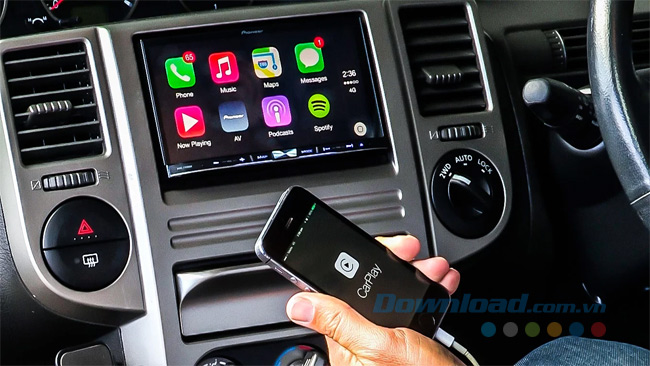 Nói với Siri trong xe ô tô