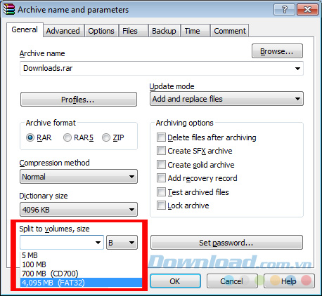 Split to volumes Split to volumes
