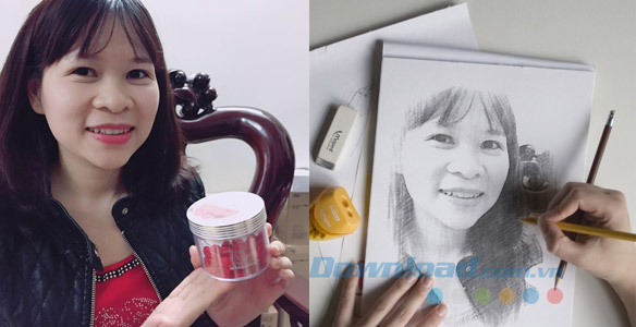 Chuyển ảnh thường sang ảnh vẽ chì