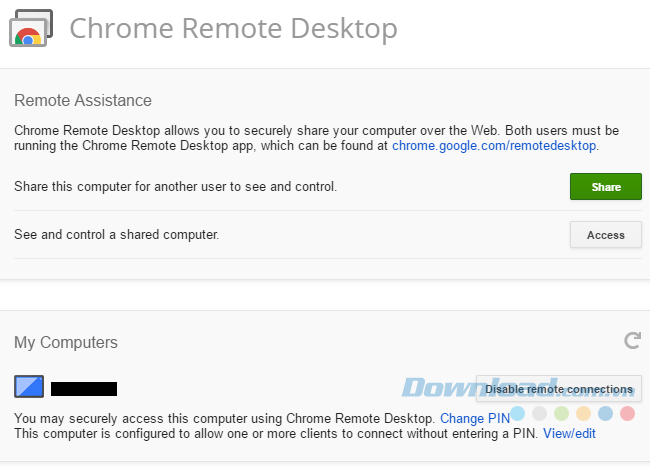 Truy cập vào máy tính từ xa Truy cập vào máy tính từ xa