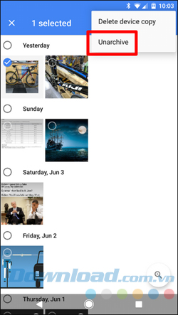 Bỏ lưu trữ trong Archive Bỏ lưu trữ trong Archive