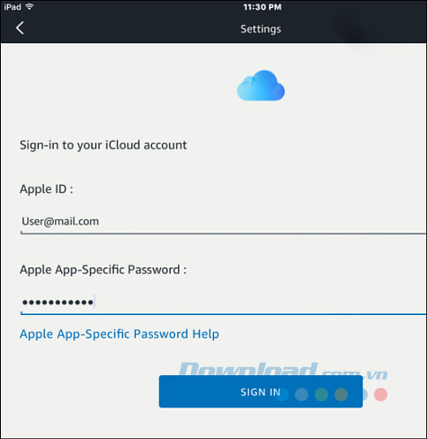 Đăng nhập tài khoản