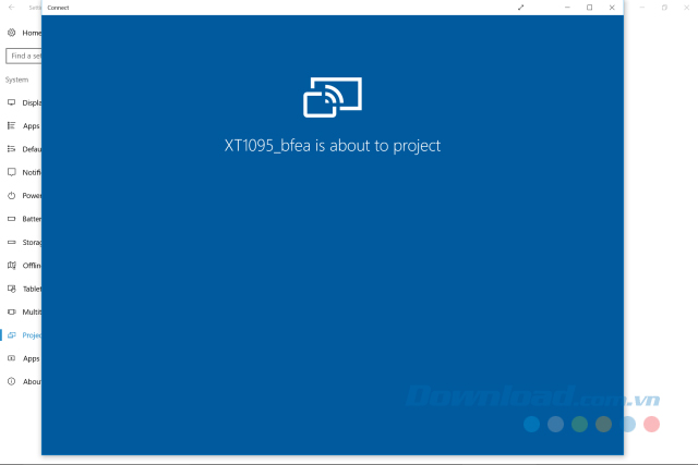 Mở ứng dụng Connect Mở ứng dụng Connect