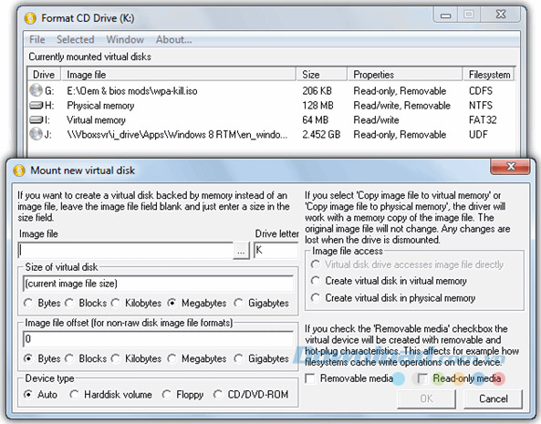 ImDisk Virtual Disk Driver