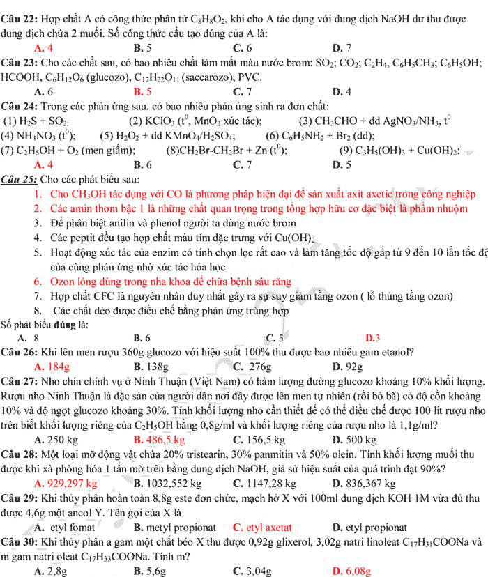 Đề thi thử THPT Quốc gia 2017 môn Hóa học Đề thi thử THPT Quốc gia 2017 môn Hóa học
