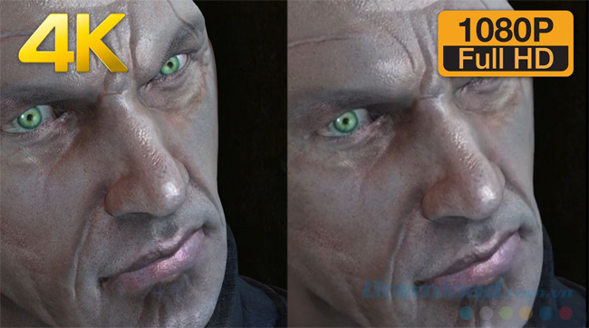 So sánh 4K vs HD