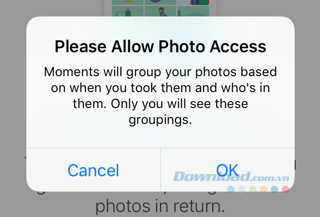 Hỏi quyền truy cập Hỏi quyền truy cập