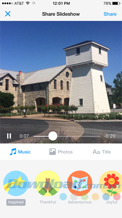 Chuyển thành Slideshow Chuyển thành Slideshow