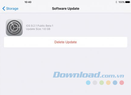 Xóa bản cập nhật Xóa bản cập nhật