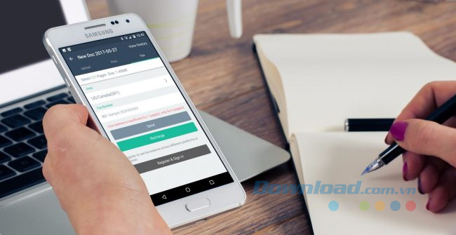 Gửi fax bằng điện thoại