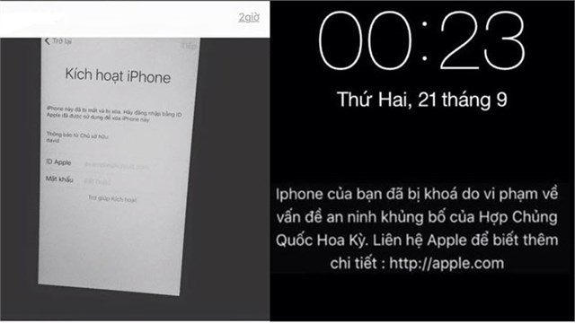 Mất iCloud
