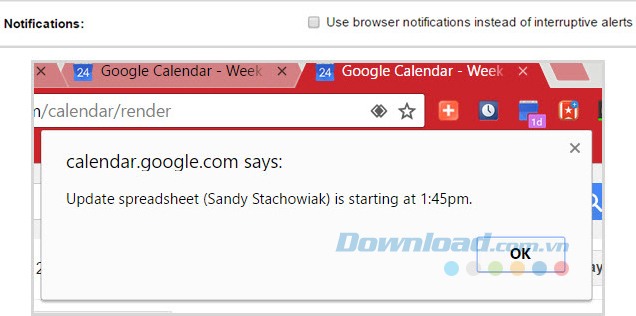 Có thể sử dụng Interruptive Alert Có thể sử dụng Interruptive Alert