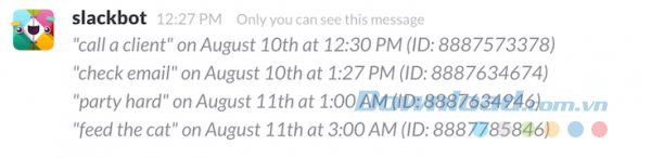 Công cụ nhắc nhở