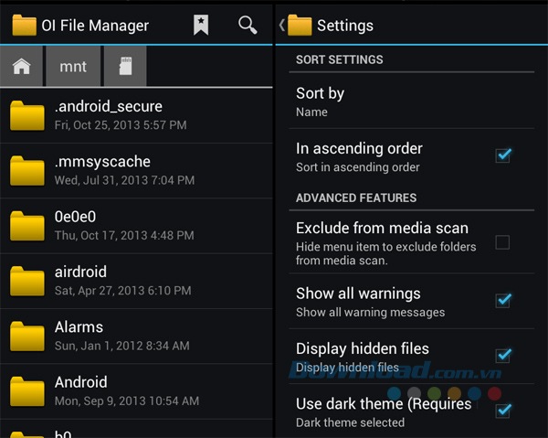 OI File Manager