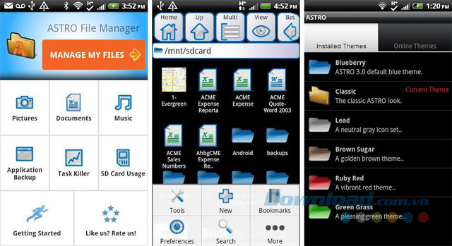 ASTRO File Manager