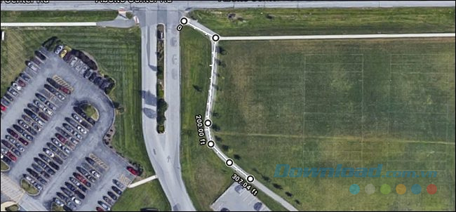 Đánh dấu điểm đo