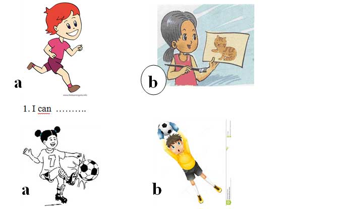 Đề thi tiếng anh cho học sinh lớp 2