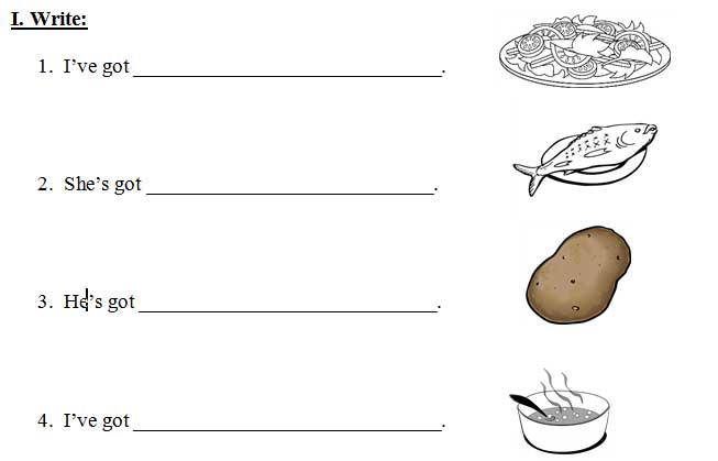 Đề thi tiếng anh cho học sinh lớp 2