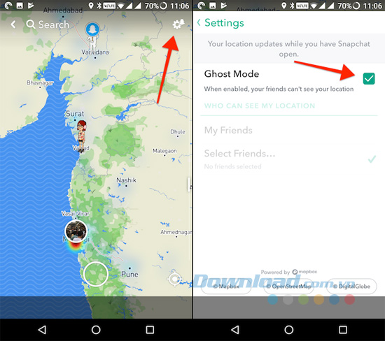 Chế độ Ghost Mode