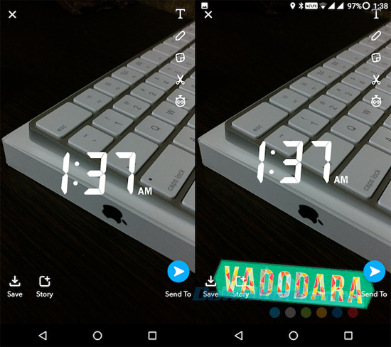 Sử dụng hai bộ lọc cùng một lúc