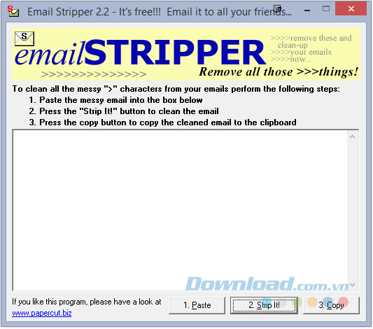 Email Stripper