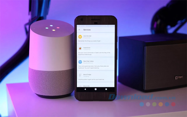 Thiết lập nhiều tài khoản cho Google Home