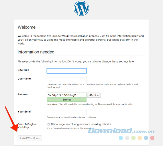 Cung cấp các thông tin cần thiết