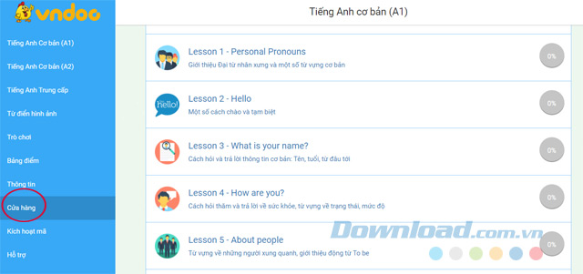 Mua thẻ học Vndoc