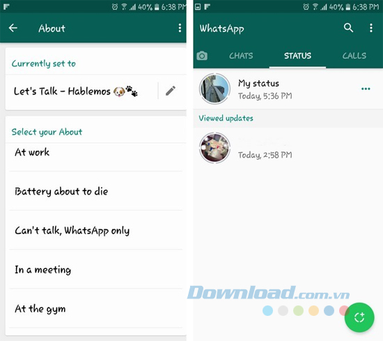Thực hiện cuộc gọi