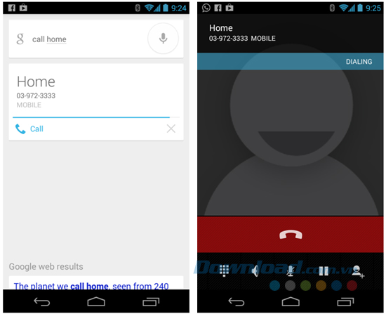 Nhắn tin và thực hiện cuộc gọi