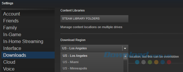  Mục Download Region