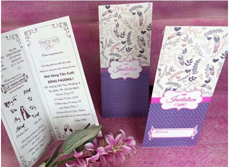 Mẫu thiệp cưới đẹp nhất