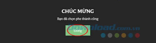Chọn phe thành công