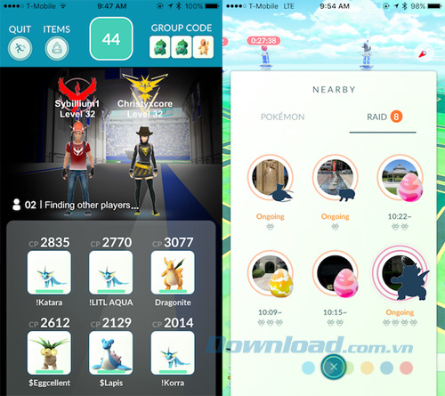 Đến Raid đúng giờ